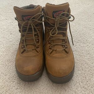 Red Wing Shoes SAFETY TOE Boots Women’s Size 6.5 D Waterproof B